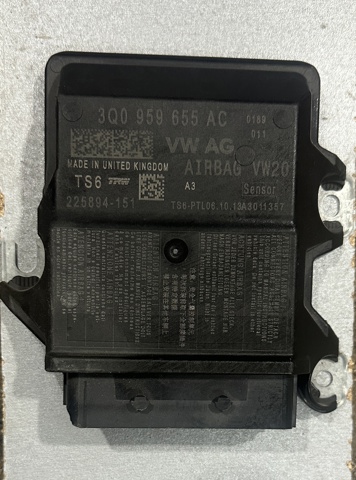 Модуль-процессор управления подушкой безопасности 3Q0959655AC VAG