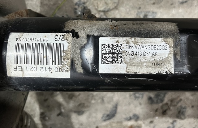 VAG 5N0413031AK Амортизатор передний в наличии Сумы