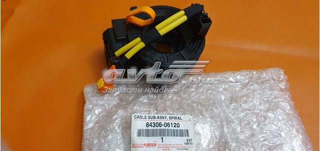 8430606120 TOYOTA Кольцо контактное, шлейф руля купить в Сумы