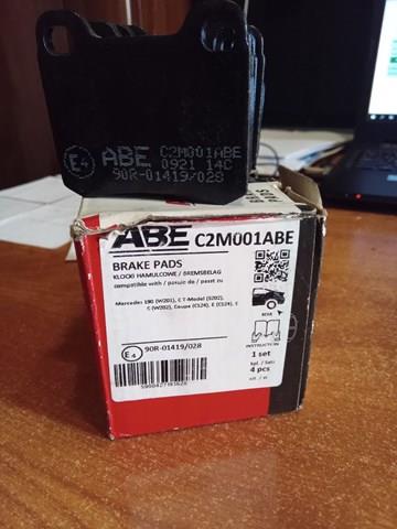 C2M001ABE ABE Колодки тормозные задние дисковые купить в Полтава