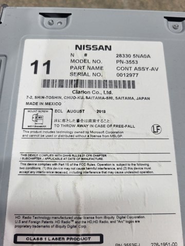 NISSAN 283305NA0A в наличии Львов