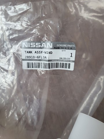 289106FL0A NISSAN Бачок омывателя купить в Одесса