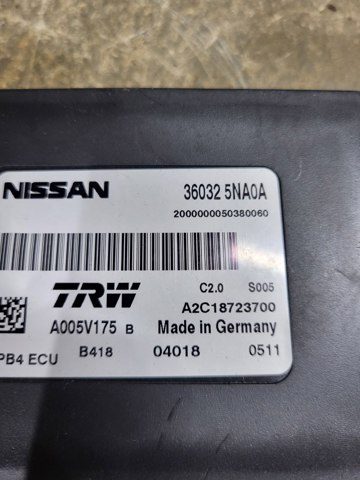 NISSAN 360325NA0A Модуль управления парктроником в наличии Кривой Рог