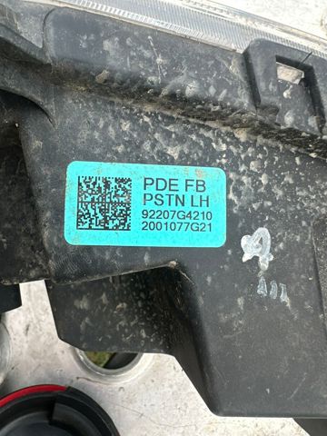 Фара противотуманная, правая 92207G4210 HYUNDAI