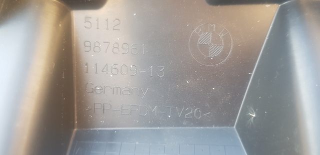 51129878961 BMW Кронштейн бампера заднего левый купить в Днепр