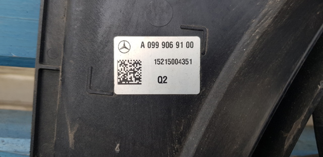 A0999069100 MERCEDES Электровентилятор охлаждения в сборе (мотор+крыльчатка) купить в Ирпень