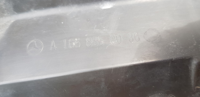 A1668850036 MERCEDES Защита бампера переднего купить в Тернополь