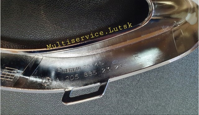 A2058852321 MERCEDES Накладка бампера заднего правая купить в Николаев