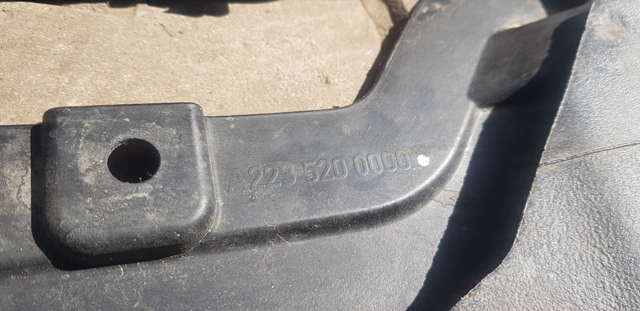 A2235200000 MERCEDES Защита бампера переднего купить в Ужгород