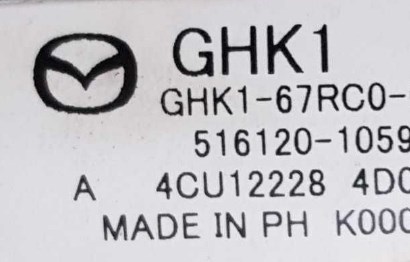 GHK167RC0 Mazda