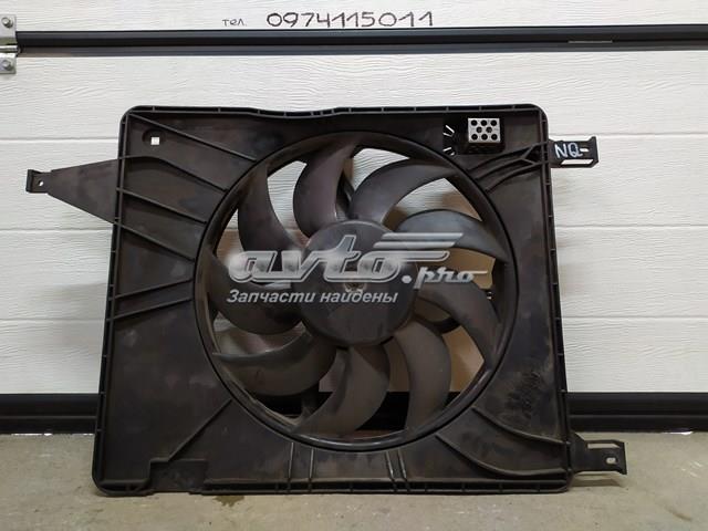 21481JD21B NISSAN Диффузор радиатора охлаждения, в сборе с мотором и крыльчаткой купить в Запорожье