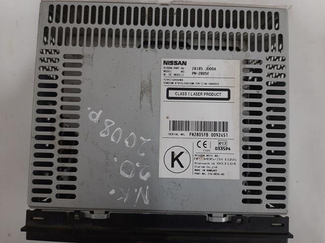 NISSAN 28185JD00A Магнитола (радио AM/FM) в наличии Каменское