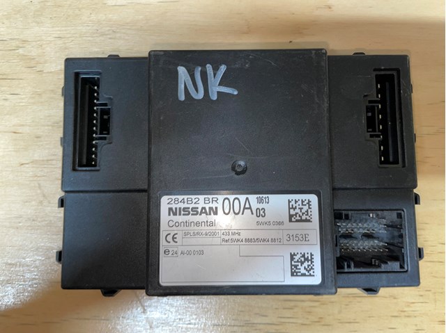 Блок комфорта 284B2BR00A NISSAN