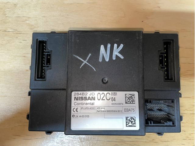 Блок управления комфортом 284B2JD02C NISSAN