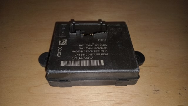 Блок комфорта задней двери 31343482 VOLVO