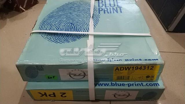 BLUE PRINT ADW194312 Диск тормозной передний в наличии Тернополь