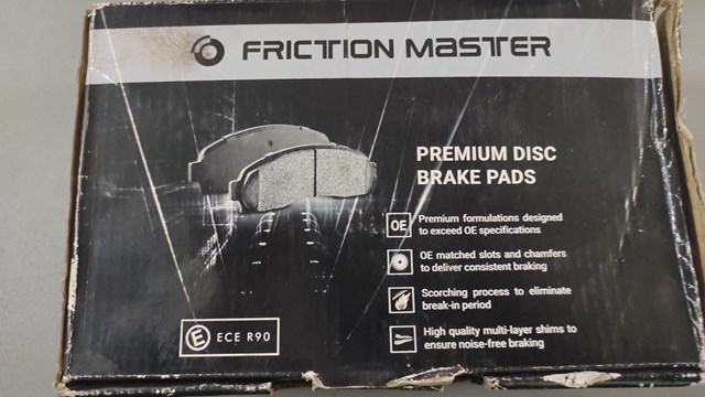 FRICTION MASTER MKD970 Передние тормозные колодки в наличии Каменское