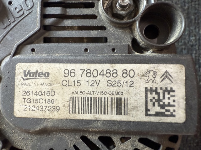 VALEO TG15C189 Генератор в наличии Львов