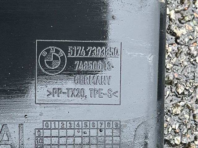 51747383850 BMW Воздуховод (дефлектор) радиатора правый купить в Сумы