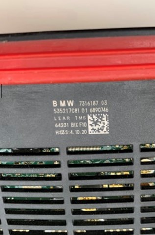 Модуль управления светом фар 63117316187 BMW