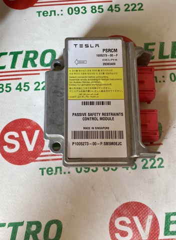 Блок управления airbag 100527300F TESLA
