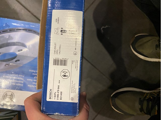 0986479644 Передние тормозные диски купить Полтава
