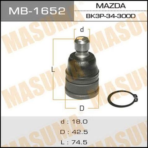 MB1652 Нижняя шаровая опора купить Львов