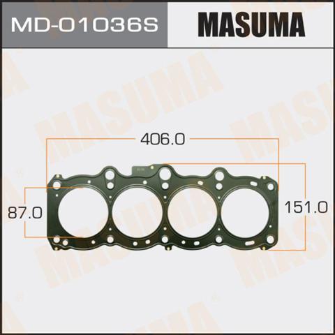 MD01036S MASUMA Прокладка ГБЦ купить в Николаев