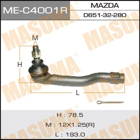 MASUMA MEC4001R Наконечник рулевой тяги внешний в наличии Харьков