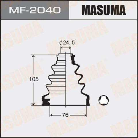 Пыльник ШРУСа внутренний, передней полуоси MF2040 MASUMA