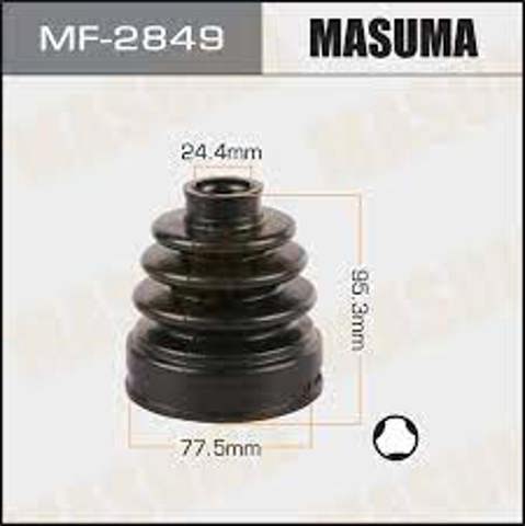 Пыльник ШРУСа внутренний, передней полуоси MF2849 MASUMA