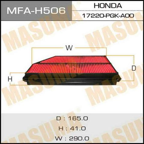 Воздушный фильтр MFAH506 MASUMA