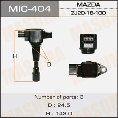 MIC404 MASUMA Катушка зажигания купить в Черкассы