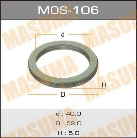 MOS106 MASUMA Прокладка глушителя купить в Тернополь