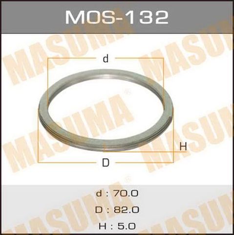 Кольцо приемной трубы глушителя MOS132 MASUMA