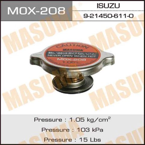Крышка/пробка радиатора MOX208 MASUMA