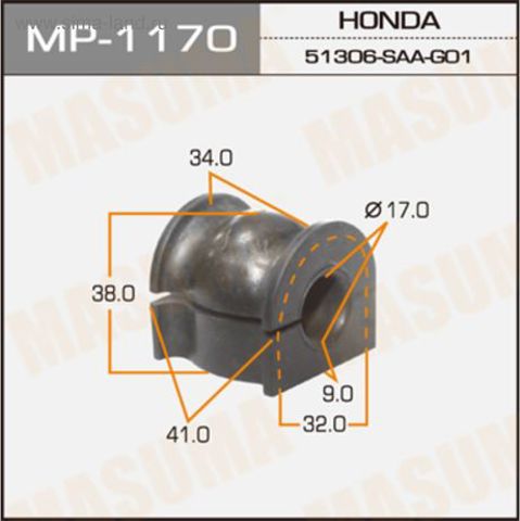 Опора стабилизатора MP1170 MASUMA