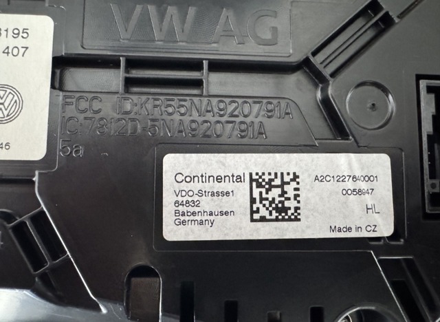3G0920791C VAG Панель приборов купить в Киев