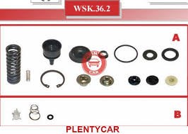 TRUCKTECHNIC WSK362 Ремкомплект главного тормозного крана в наличии Полтава
