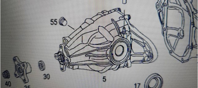 Редуктор заднего моста A6393501314 MERCEDES