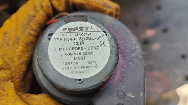 A6395450095 MERCEDES Вентилятор блока предохранителей купить в Тернополь