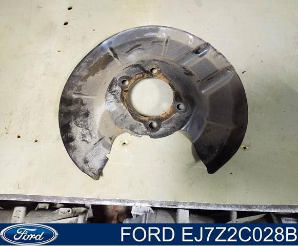 Защита тормозного диска заднего, левая EJ7Z2C028B FORD