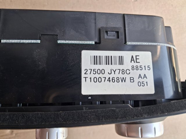 27500JY78C RENAULT Блок управления кондиционером купить в Полтава