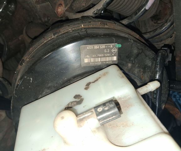 472109102R RENAULT Усилитель тормозов (вакуумный) купить в Житомир