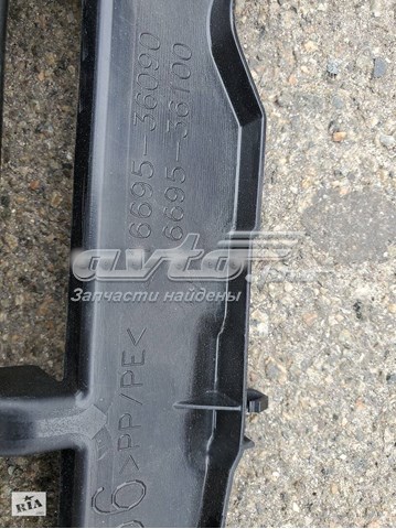 1659525110 TOYOTA Левый дефлектор радиатора купить в Хмельницкий