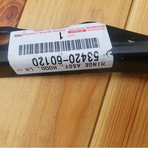 5342060120 TOYOTA Петля капота левая купить в Ирпень