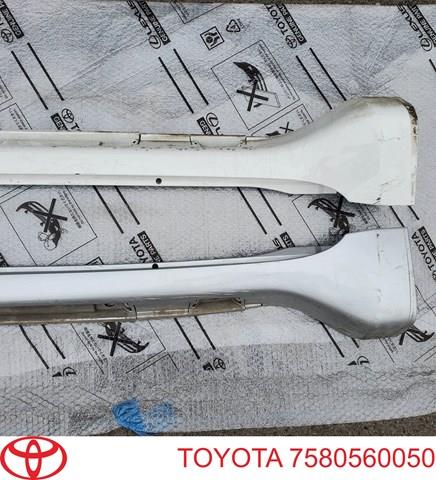 7580560050 TOYOTA Накладка (молдинг) порога наружная правая купить в Павлоград