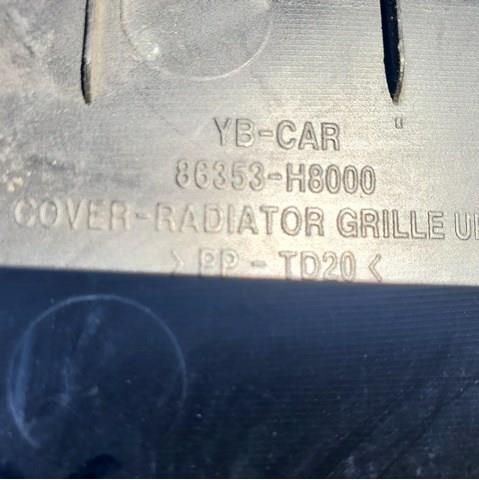 86353H8000 HYUNDAI Накладка передней панели (суппорта радиатора) верхняя купить в Черновцы