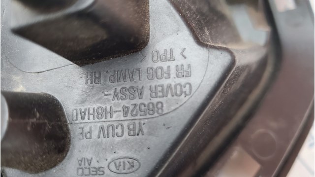 HYUNDAI 86524H8HA0 Заглушка (решетка) противотуманных фар бампера переднего правая в наличии Черновцы