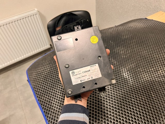 Блок управление Bluetooth 3C0035729F VAG